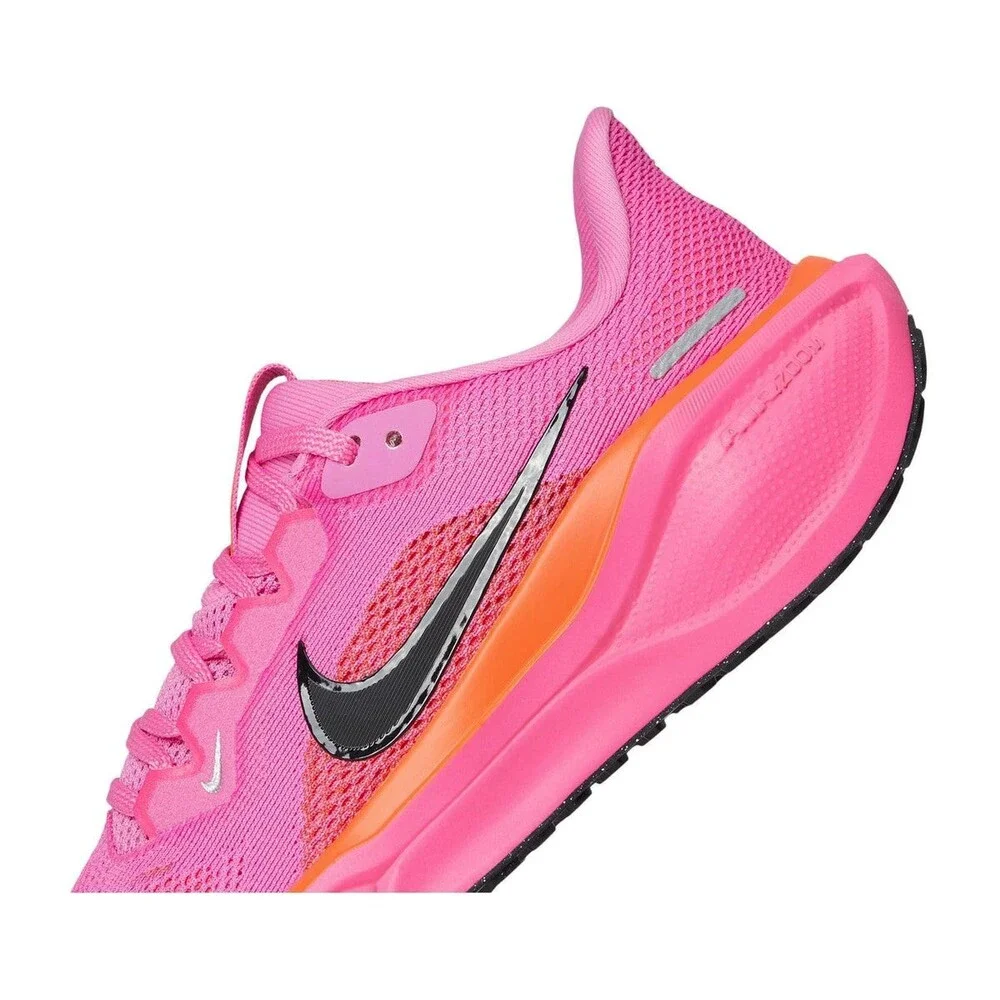 Nike Big Kid Air Zoom Pegasus 41 Pink/Red Playful Pink/Off Noir/Hyper Pink